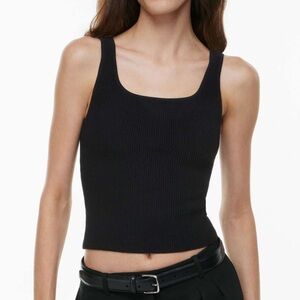 Aritzia Babaton Sculpt Knit Squareneck Tank